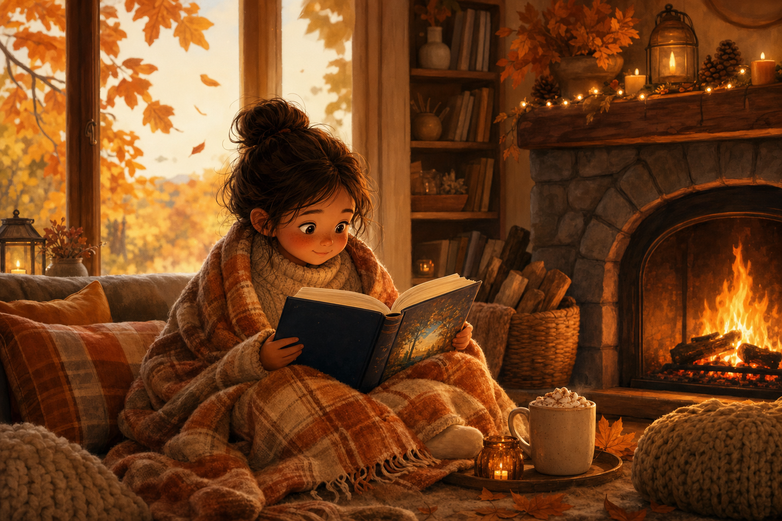 Livres d'automne : histoires douces pour les soirées fraîches