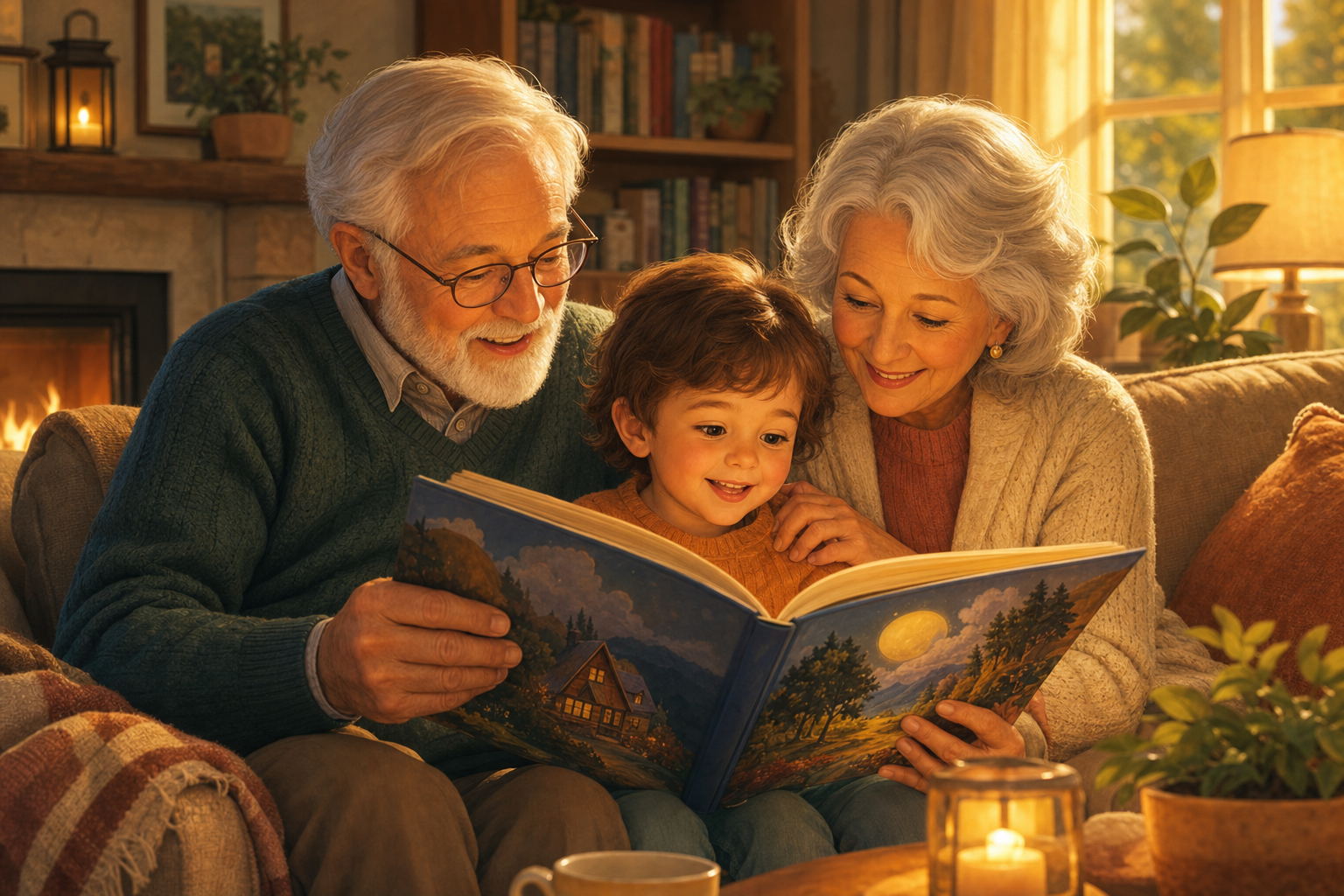 Livre personnalisé : le cadeau parfait des grands-parents