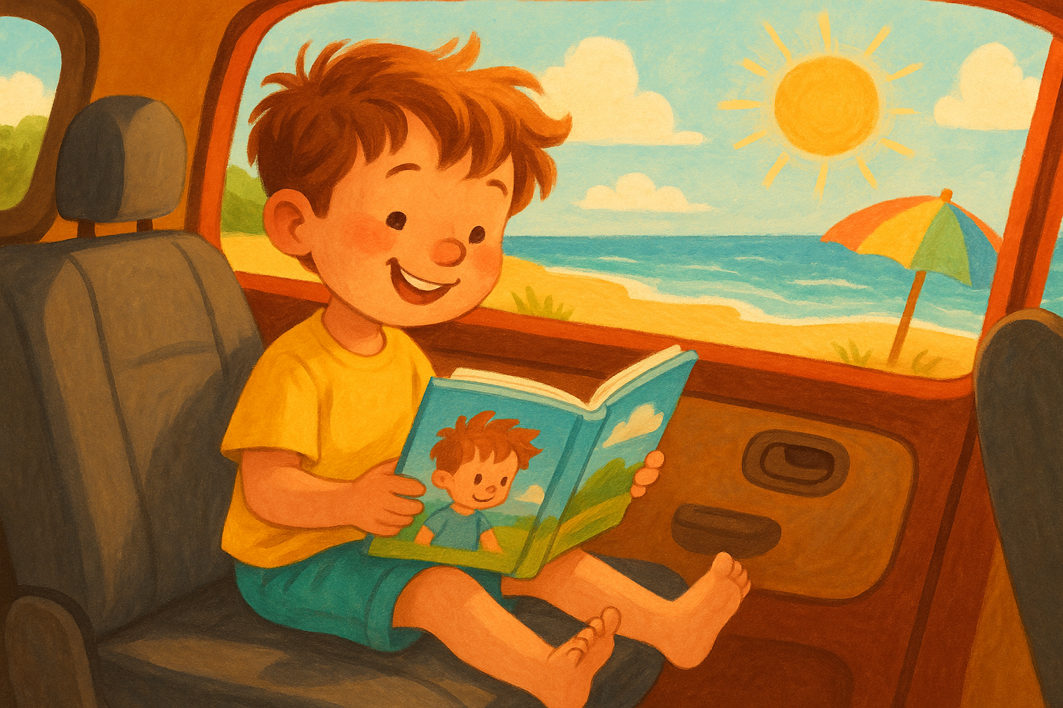 Cadeau de vacances : un livre pour la route