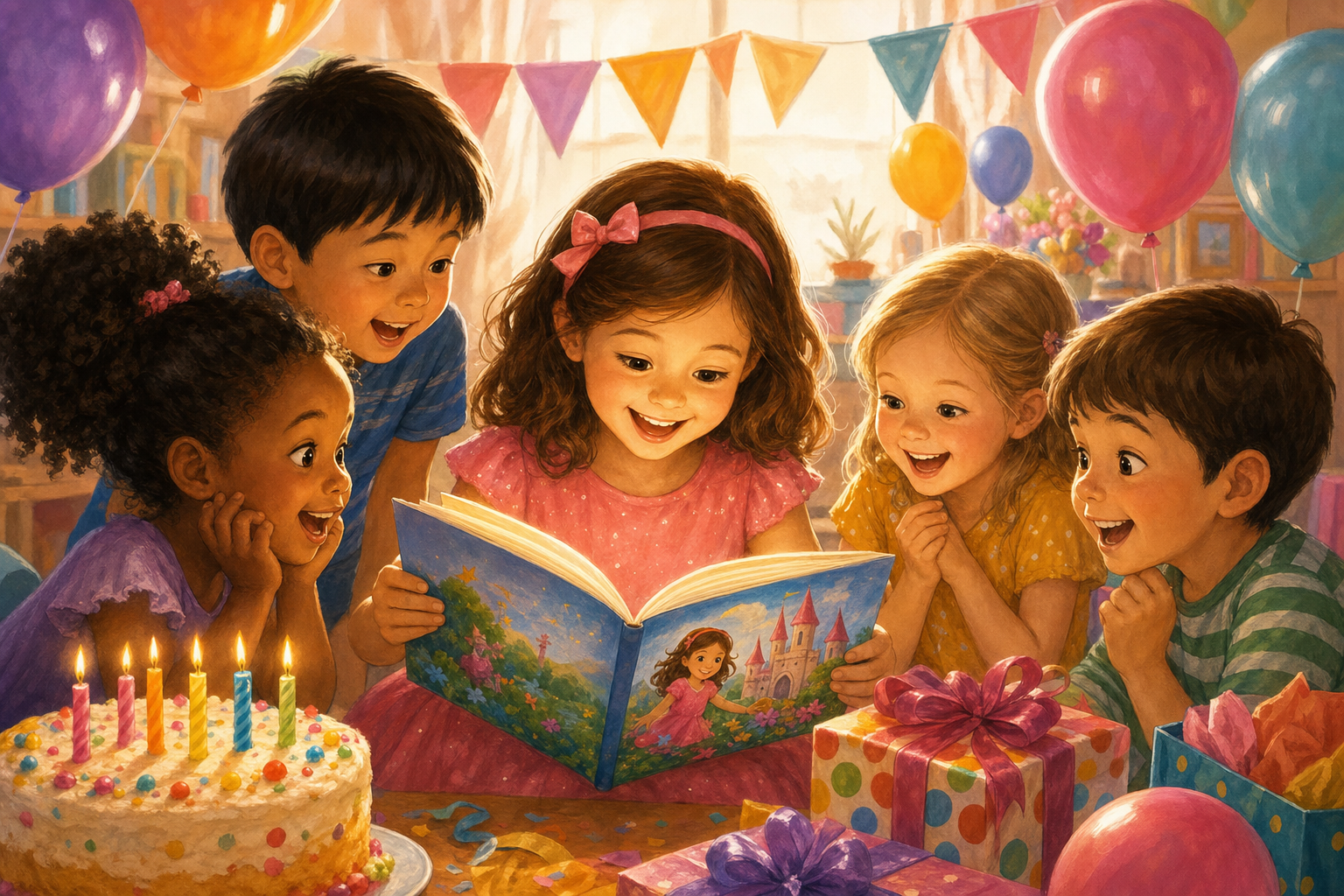 Cadeau d'anniversaire enfant 3 à 8 ans : le guide par âge