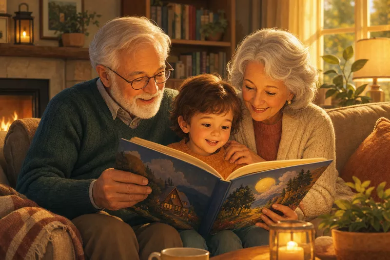 Livre personnalisé : le cadeau parfait des grands-parents