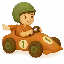 Livre enfant personnalisé : course automobile