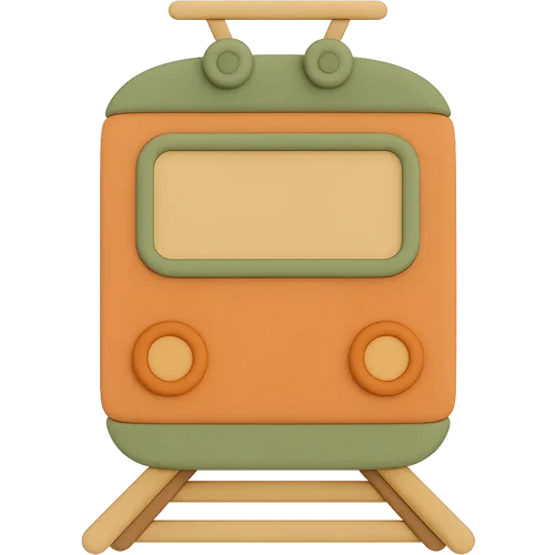 Livre enfant personnalisé : Voyage en train