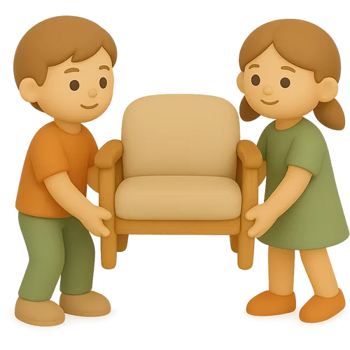 Livre enfant personnalisé : Déménagement