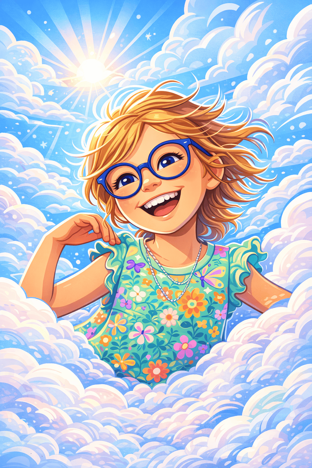 Le vol à travers les nuages