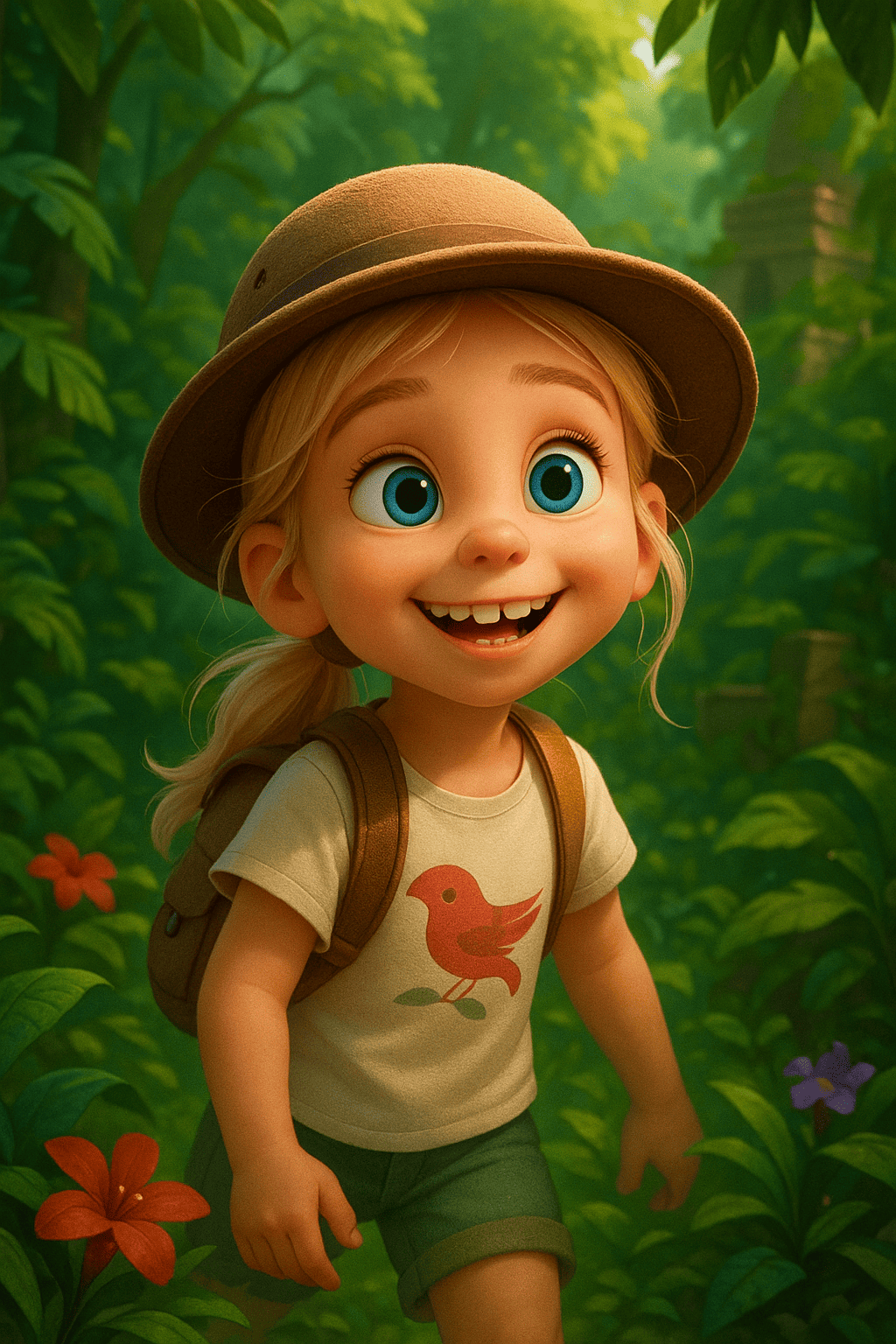 Illustration pour À la recherche du temple caché