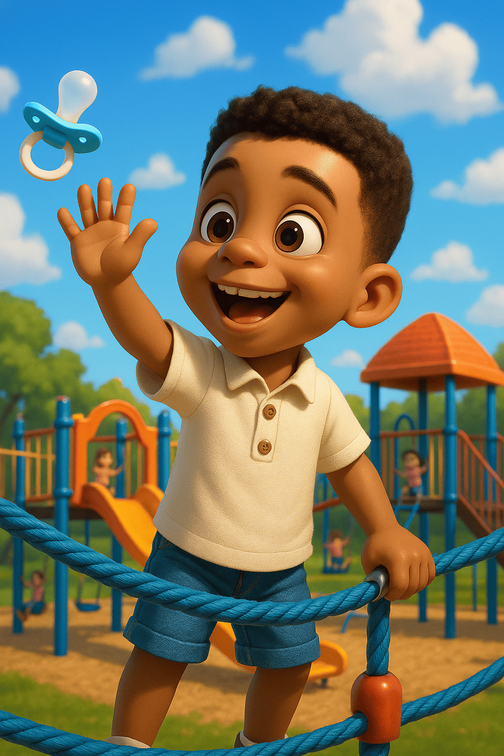 Salut tétine   bonjour grande monde