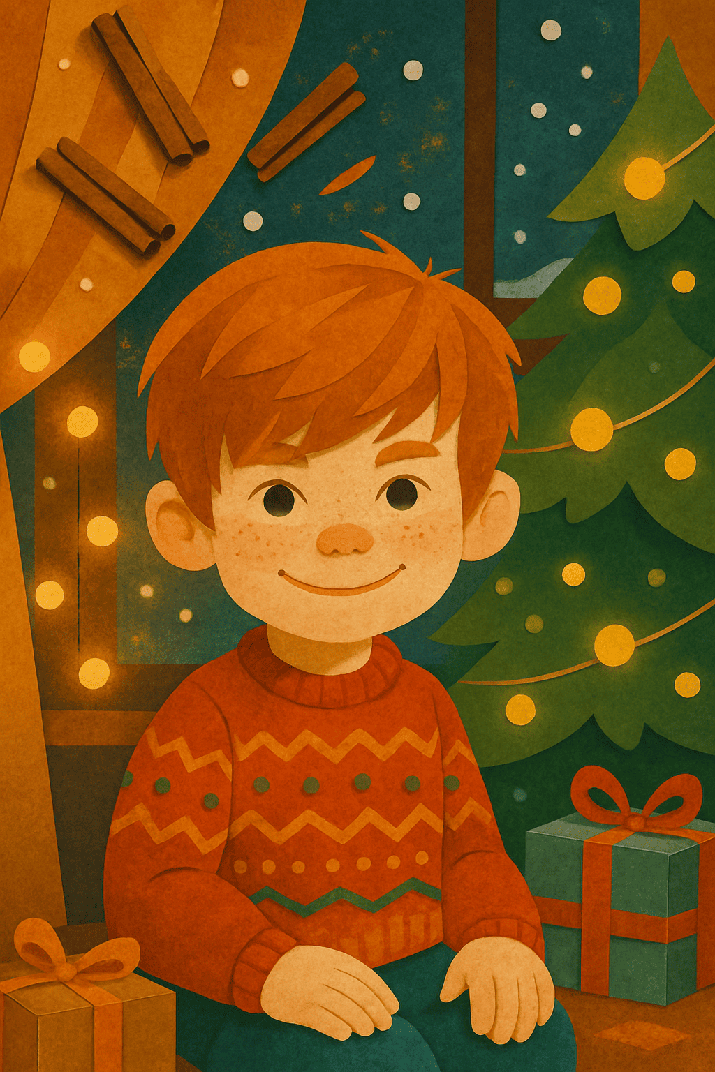 Lumière de noël   odeur de cannelle