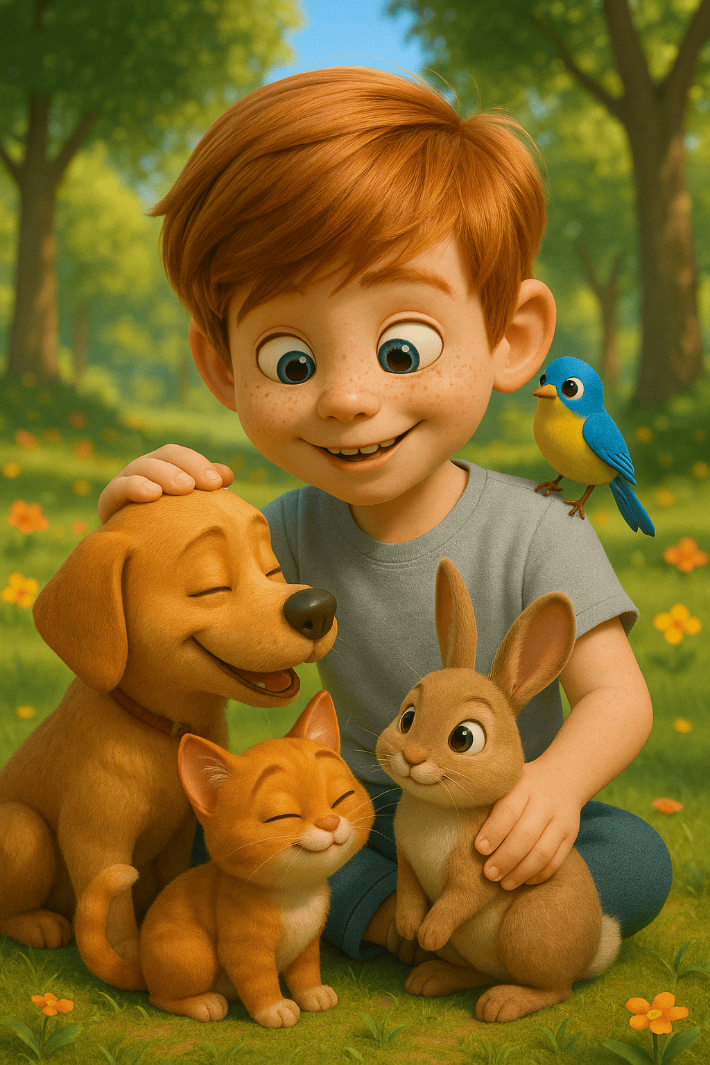 Amour des animaux dans la pratique