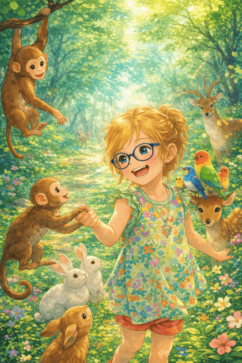 Une journée parmi les animaux