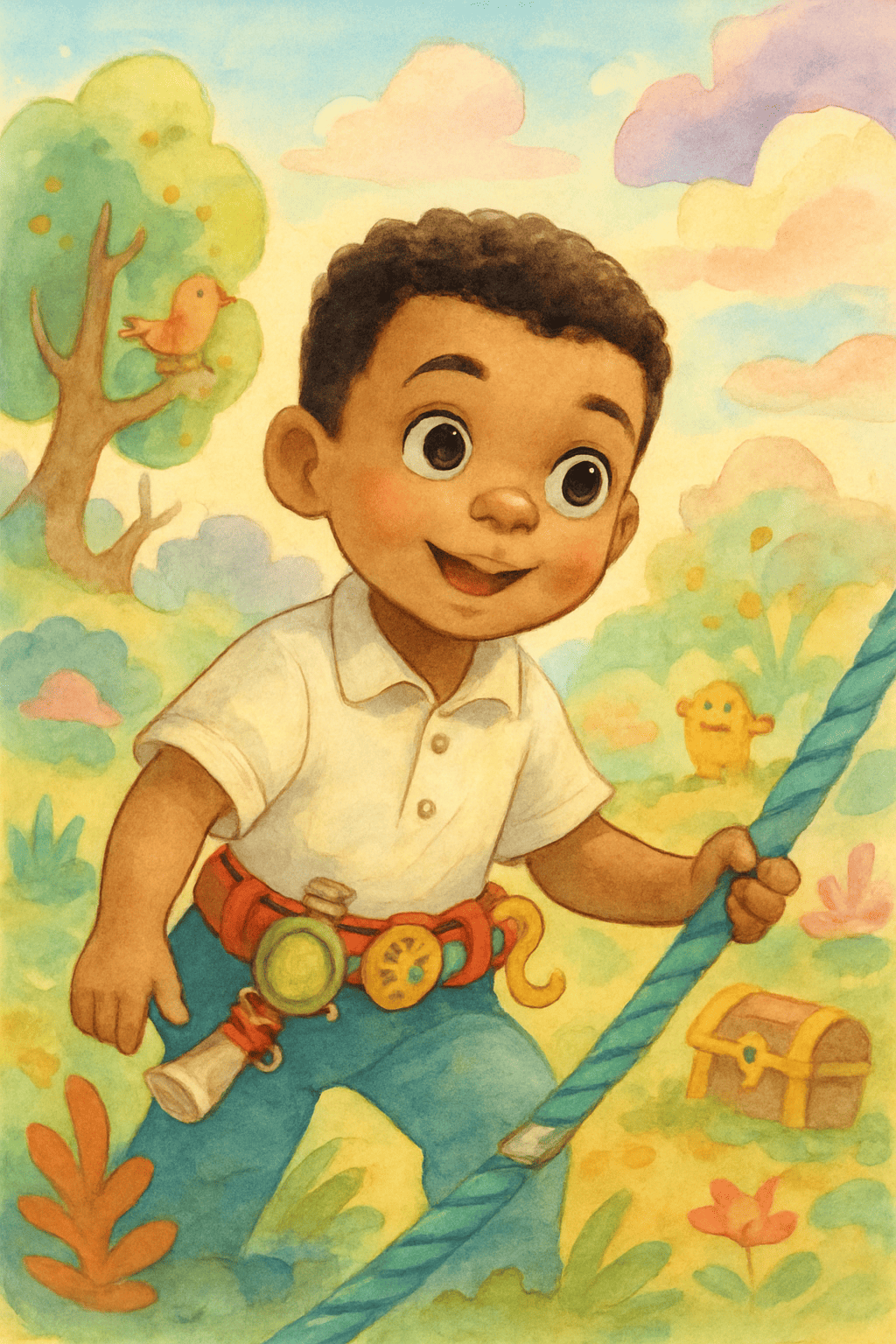 Illustration pour Les aventures de bob le ceinture