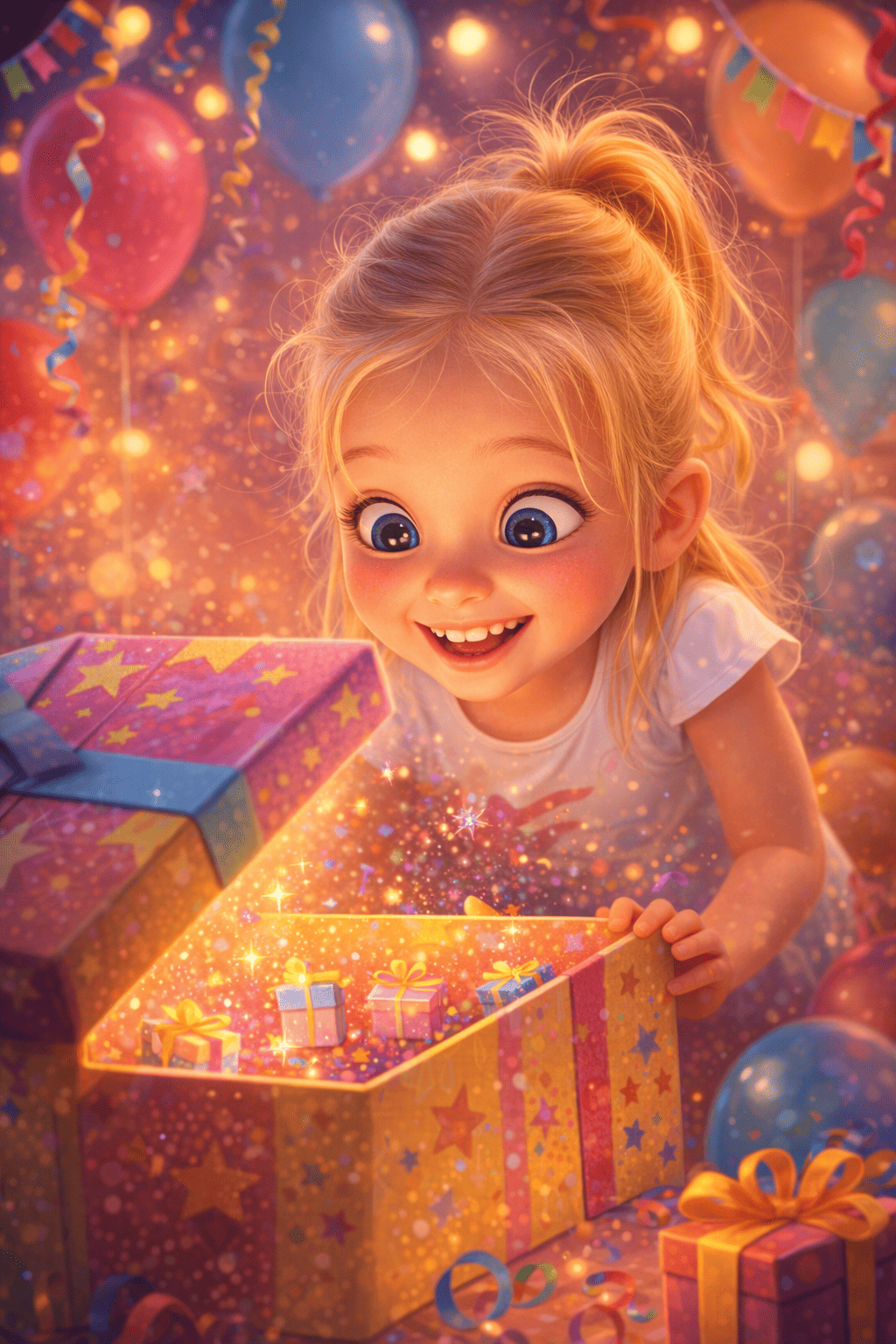 Secrets danniversaire dans la boîte à gâteau