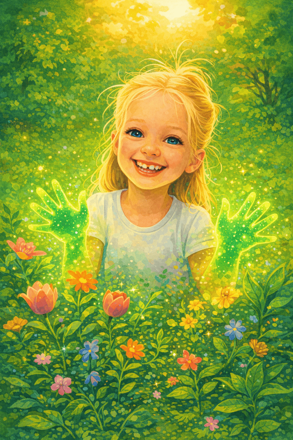 La magie des mains vertes