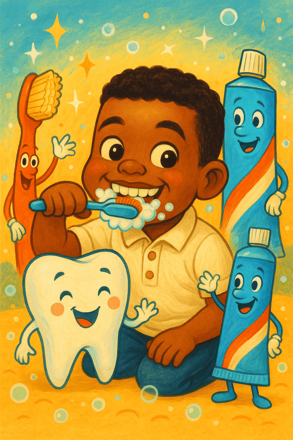 Aventures de brossage pour petites dents