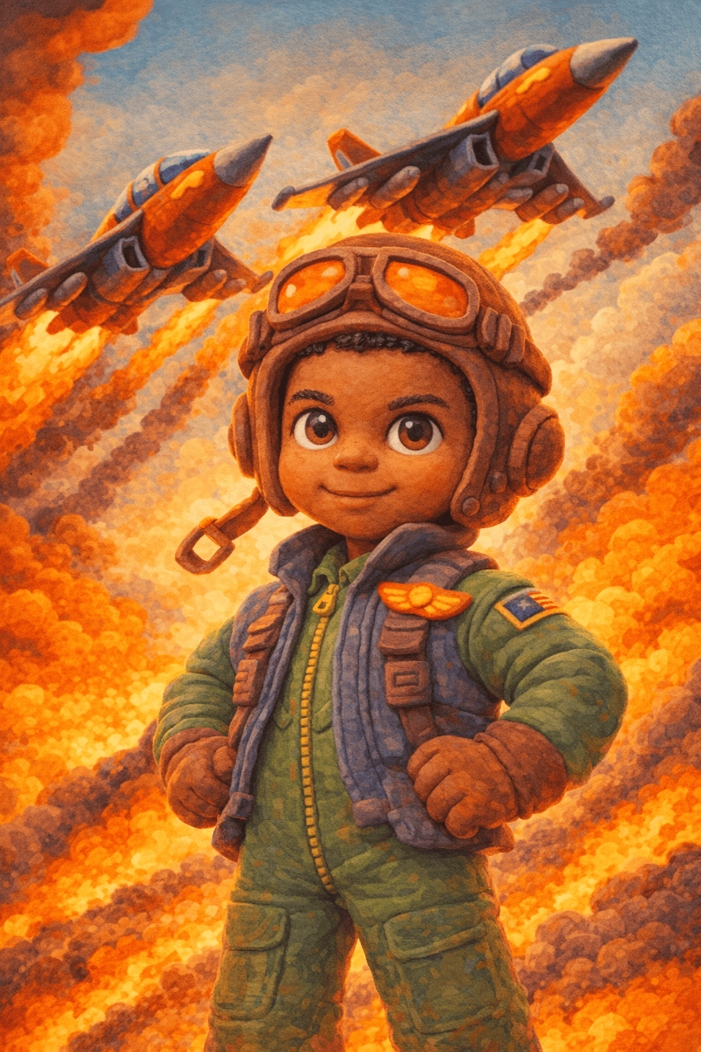 Chasseurs de flammes en mission