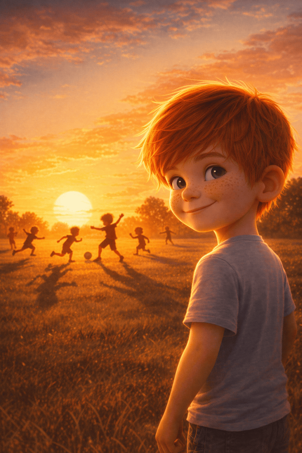 Joueurs ombres du champ