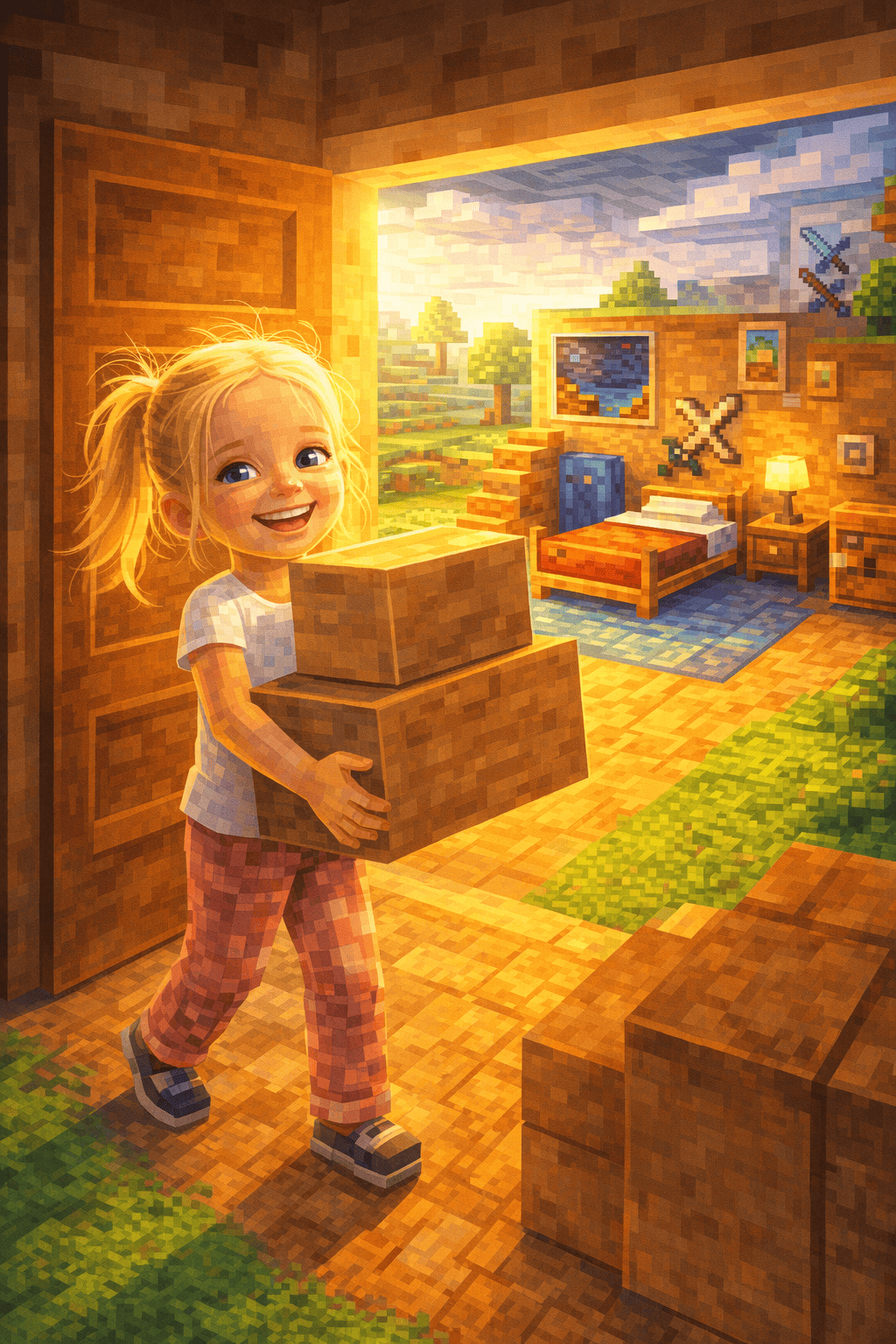 Livre pour enfants personnalisé pour Apolline