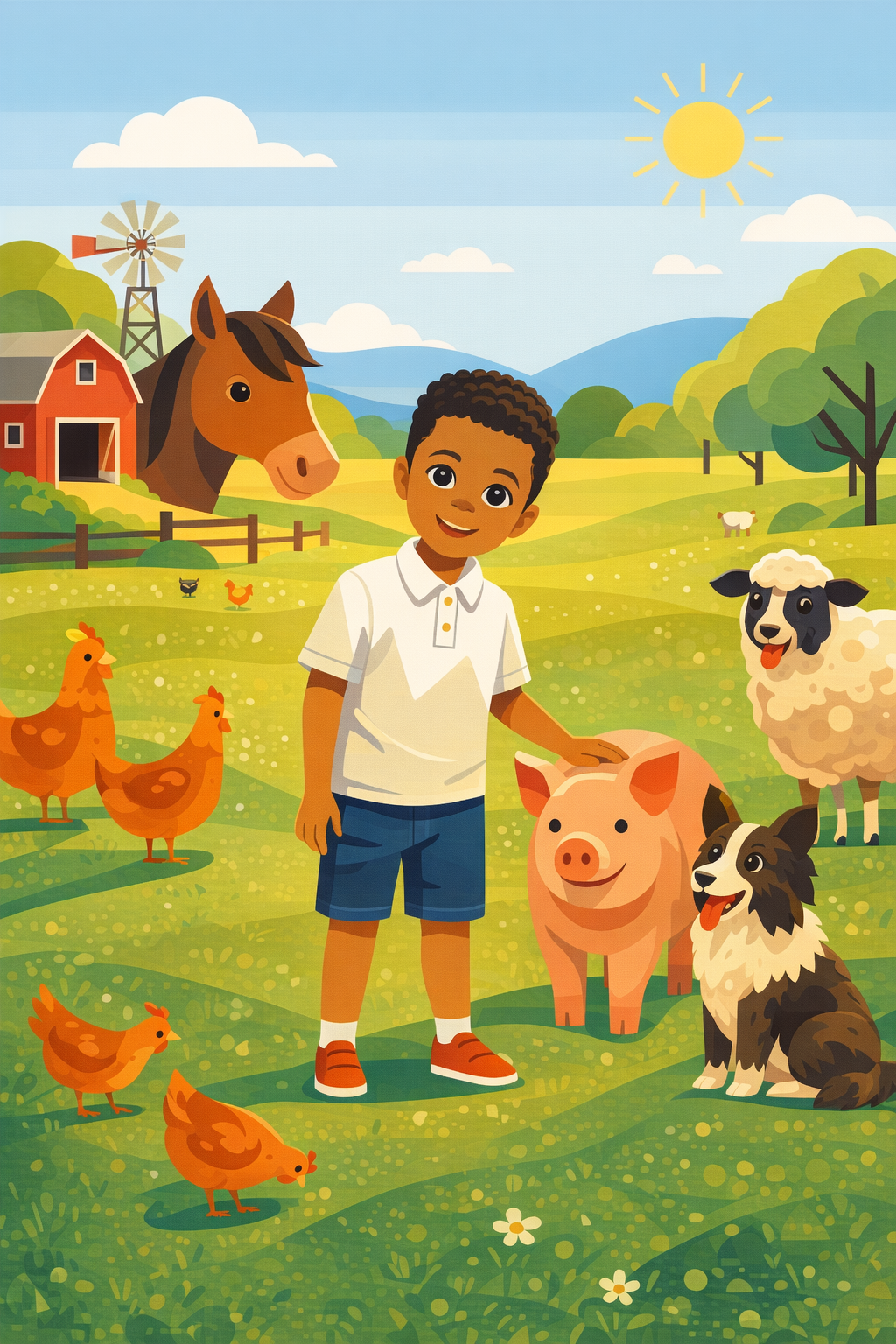 Livre pour enfants personnalisé pour Fabien