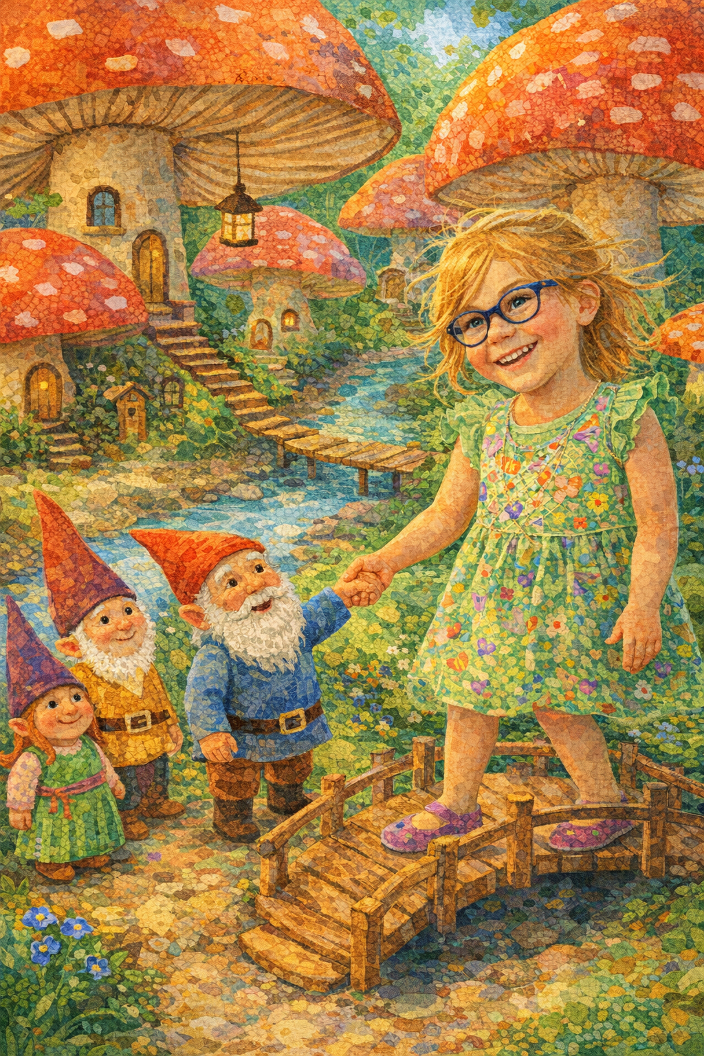 Livre pour enfants personnalisé pour Marion