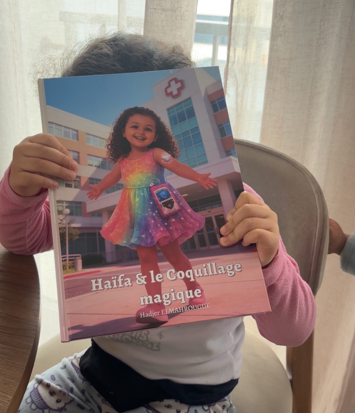 Photo d'un livre pour enfants personnalisé par Elmahrougue