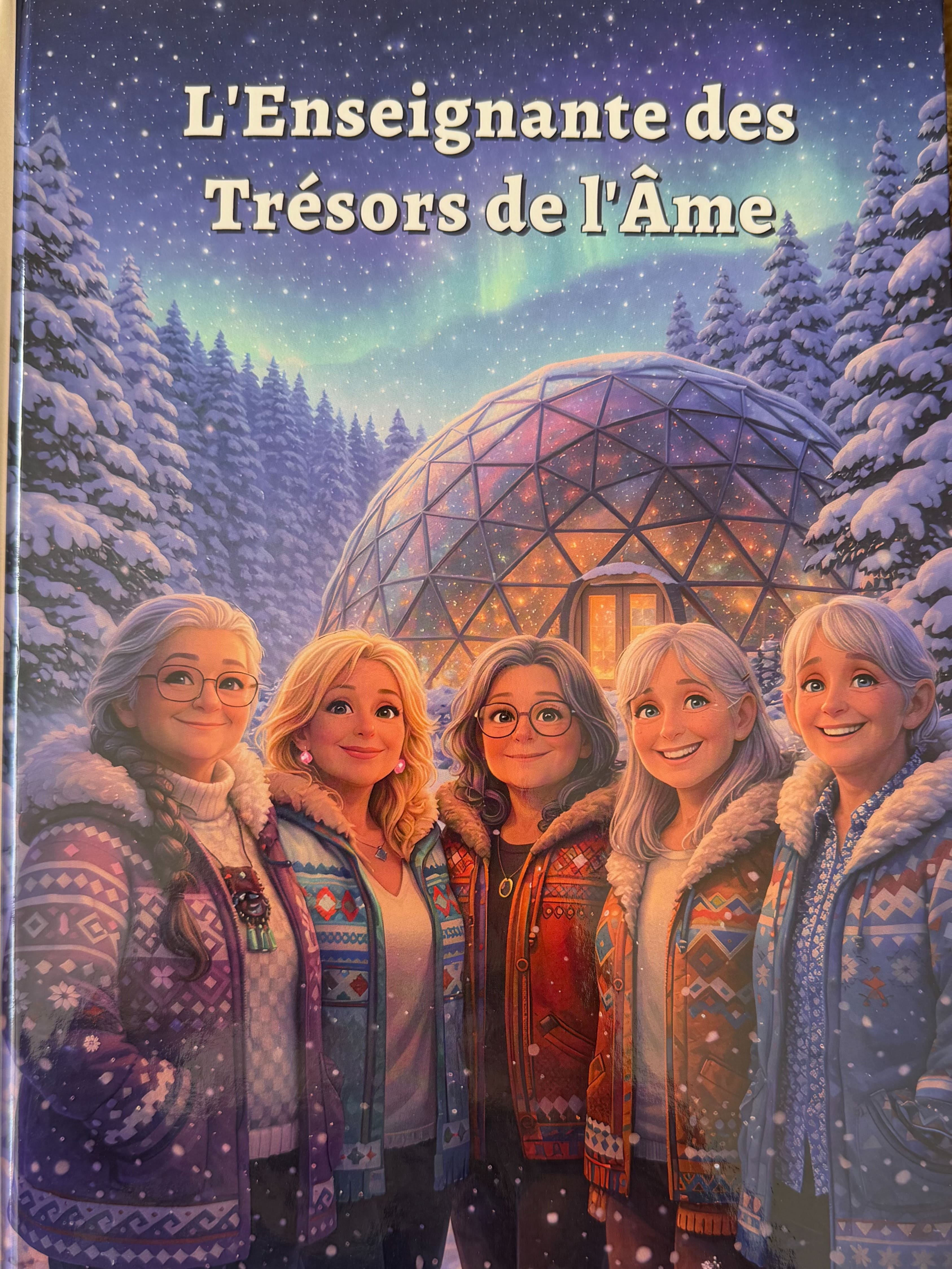 Photo d'un livre pour enfants personnalisé par Pascale Andrei