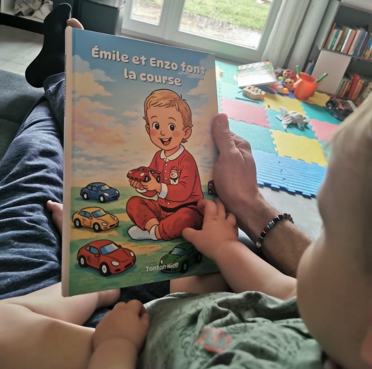 Photo d'un livre pour enfants personnalisé par PONTAL Gill