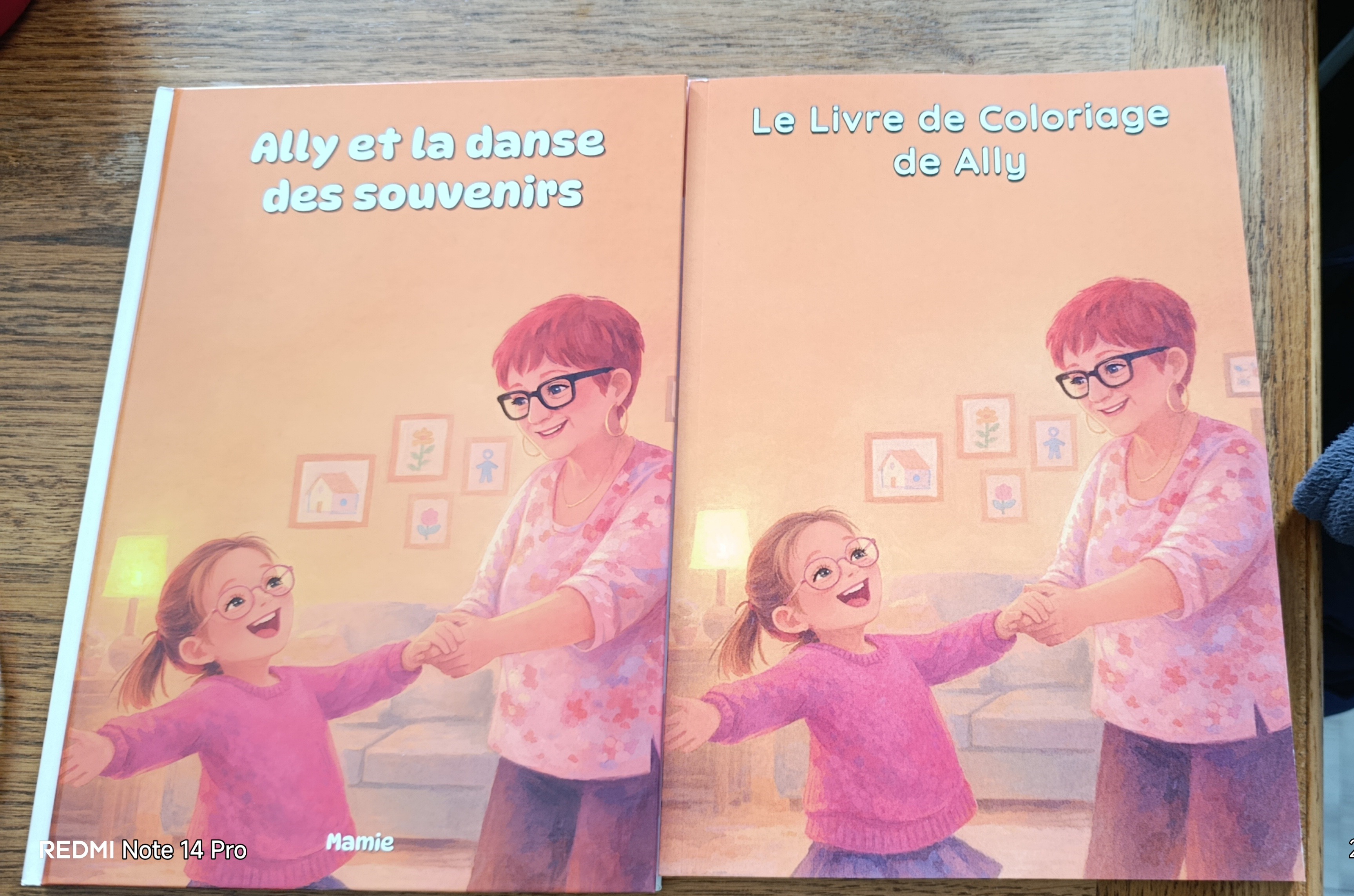Photo d'un livre pour enfants personnalisé par Marie Claude Drouard